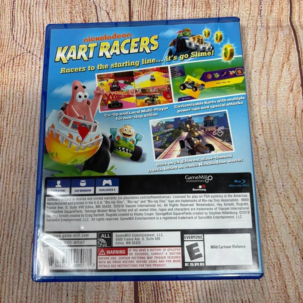 Nickelodeon Kart Racers PS4 Game
